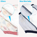 MooMoo Baby Cotton Training Pants Strong Absorbent Toddler Potty Training Underwear for Baby Girl and Boy 2T-6T